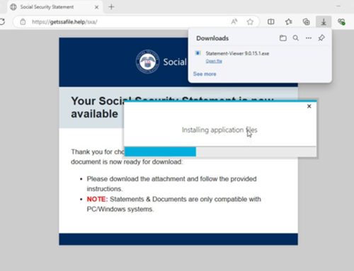 Social Security Admin. Impersonators